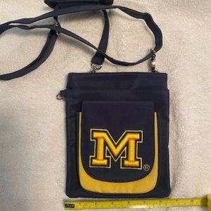 University of Michigan Cross Body Purse